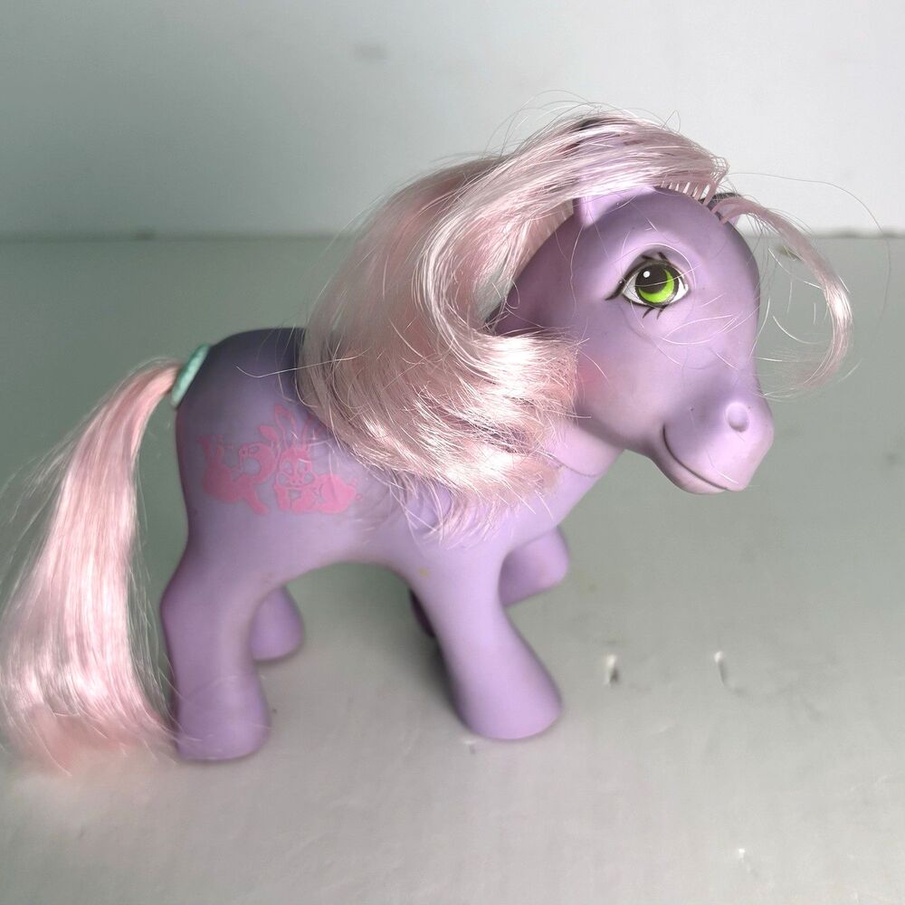My Little Pony MLP G1 Happy Tails Romper 1984 Hasbro China Tail Works!